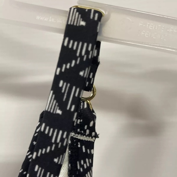 Merona One-piece Black Pattern bathing suit for women 36DD New - Picture 10 of 11